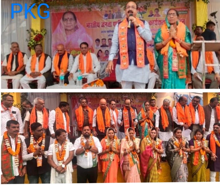 कुम्हारी में भाजपा कार्यकर्ता सम्मेलन में विपक्ष पर गरजे अरुण साव और विजय बघेल कुम्हारी में भाजपा कार्यकर्ता सम्मेलन में विपक्ष पर गरजे अरुण साव और विजय बघेल
